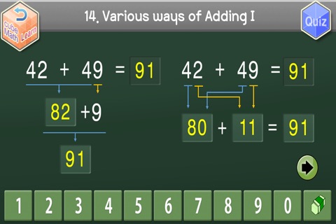 Second Grade Cube Math Lite screenshot 3