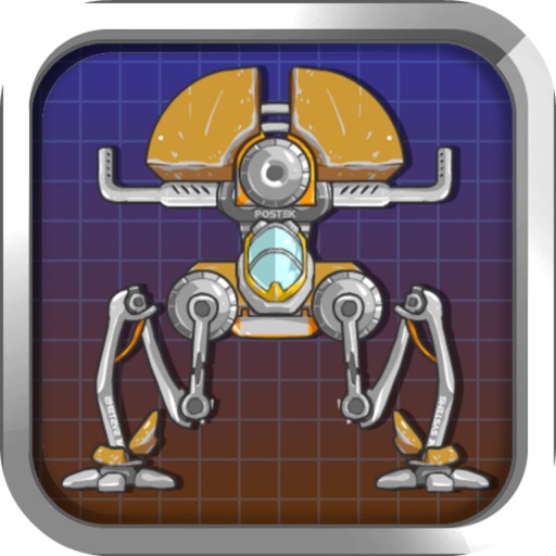Assemble Bots - Machine Fragments/Robots War Icon