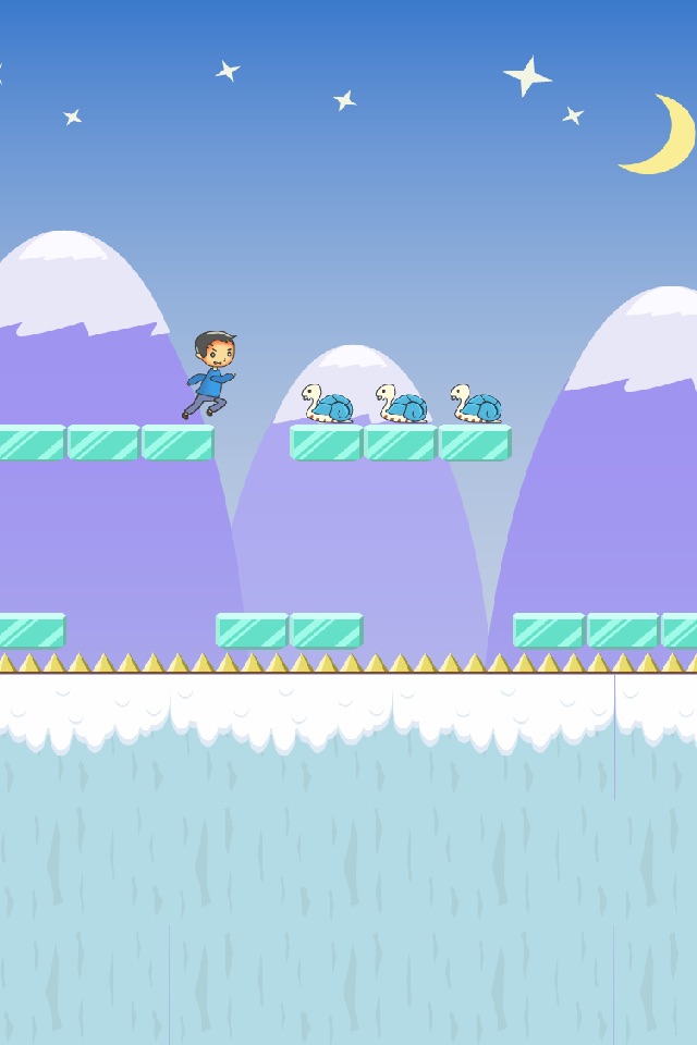 Coco's Adventure:World of Snow and Ice - Trump Run screenshot 2