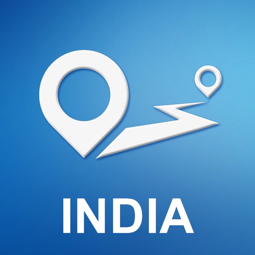 India Offline GPS Navigation & Maps icon