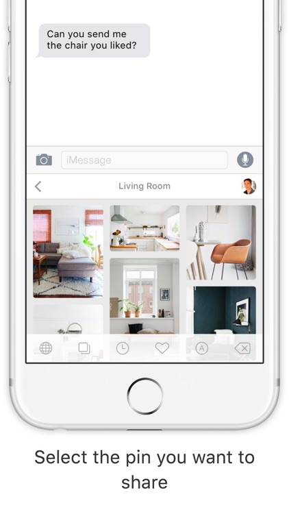 Pinky Keyboard for Pinterest