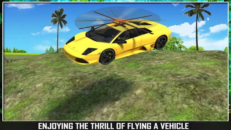 Flying Car Driving Simulator Free Extreme Car Helicopter Flight