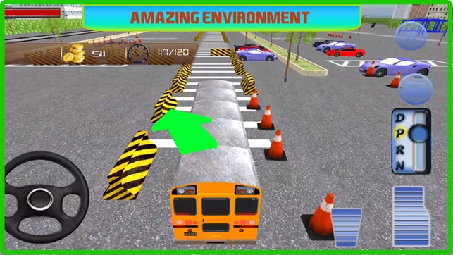 SchoolBus parking Simulator 2016 – Real Bus Driving Mania(圖2)-速報App