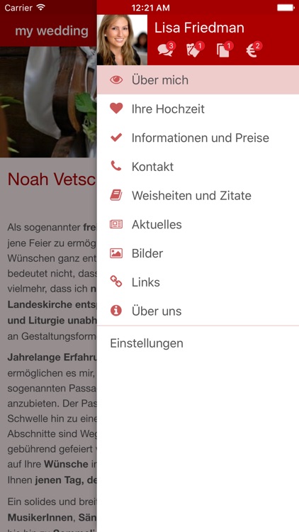 my wedding - Meine Zeremonie