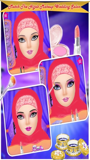 Hijab Wedding Makeup Salon - Makeover Game(圖2)-速報App