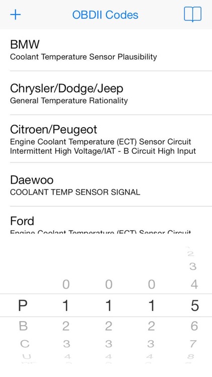 OBDII Trouble Codes - car diagnostic database