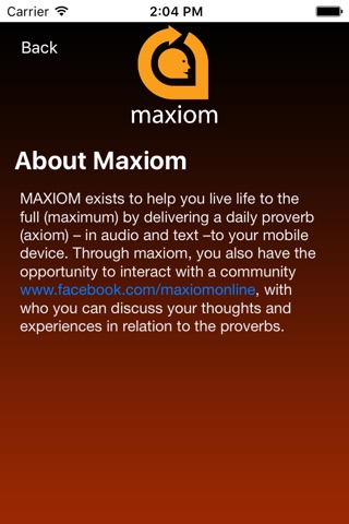 Maxiom screenshot 3