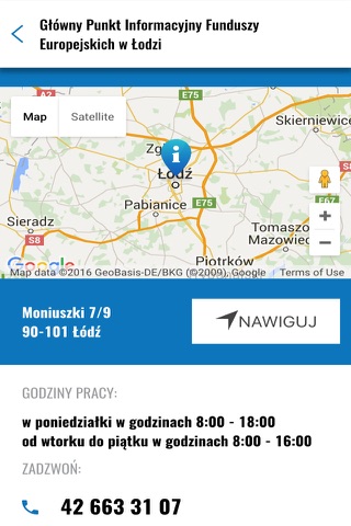 Mobilny Informator RPO WŁ screenshot 2