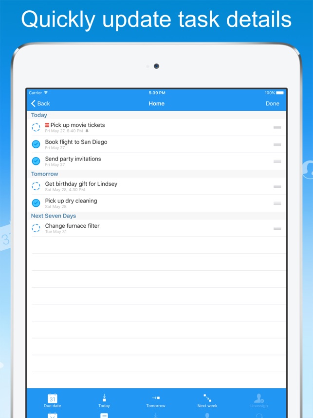 Apple todo app Apple todo app