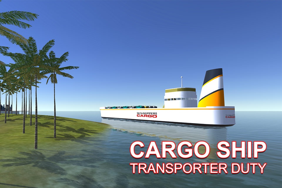 Cargo Ship Car Transporter – Drive truck & sail big boat in this simulator game screenshot 2