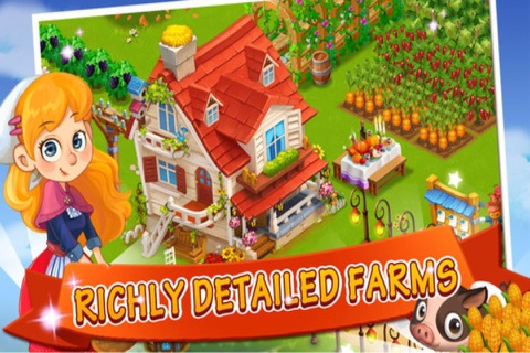 Crazy Farm Harvest - Virtual Town Village Saga screenshot 2