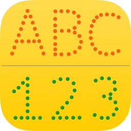 letter abc & 123 for kids : learn to write letters and numbers