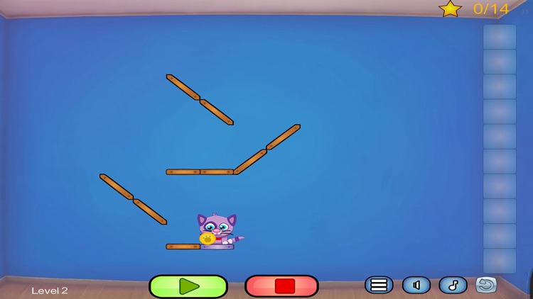 Cat Shmat - Cut the rope like Action Physics Puzzle Game