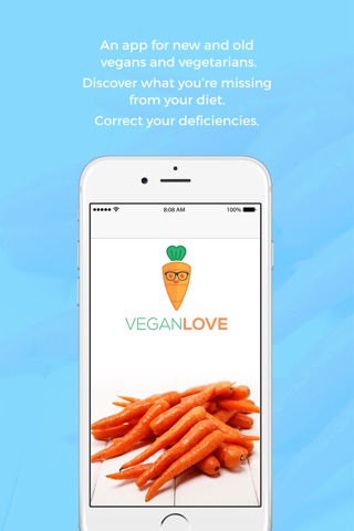 Vegan Love - nutrition, deficiencies and recommendations screenshot 3