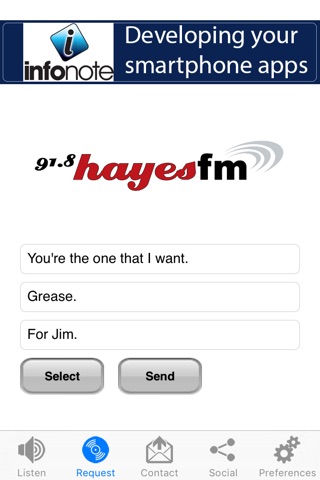 Hayes FM screenshot 2