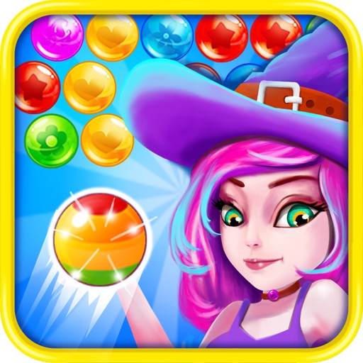 Witch Attack Ball: Amazing Bubble Shooter Adventure icon