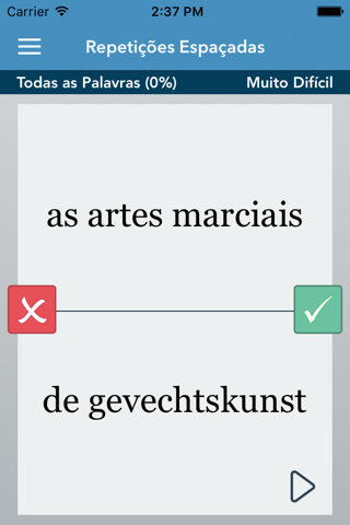 Portuguese-Dutch AccelaStudy® screenshot 2