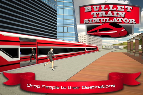 Subway Bullet Train Simulator 3D screenshot 2