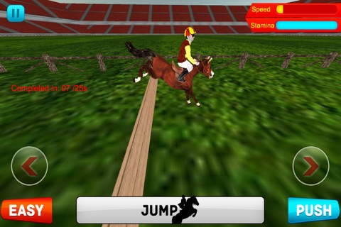 Horse Racing 3D 2016 Game screenshot 2