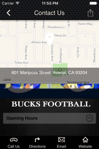 Avenal Bucs Football Apps screenshot 2