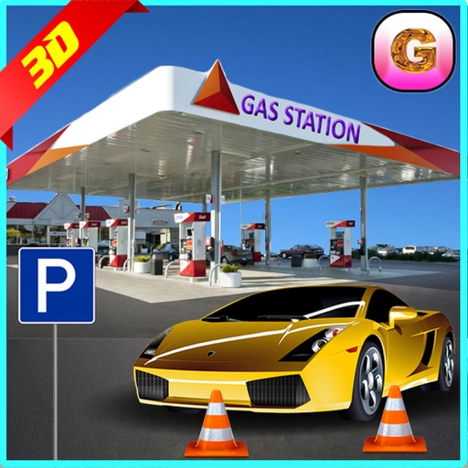 Gas Station Car Parking Simulator 2016 – New Free Crazy Patrol Pump Park Madness