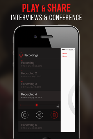 Скриншот из Callcorder Pro: call recorder