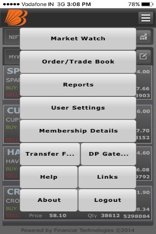 Baroda eTrade Mobile screenshot 4