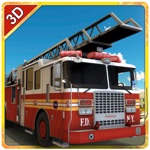 Fire Rescue Truck Simulator – Drive firefighter lorry  extinguish the fire