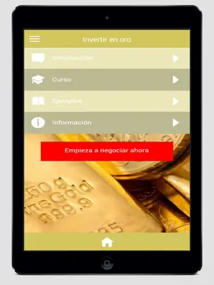 Screenshot 1 Invertir en oro iphone