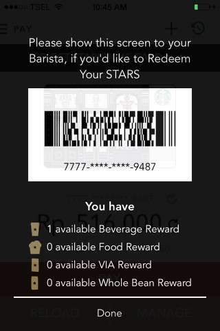 Starbucks Indonesia screenshot 3