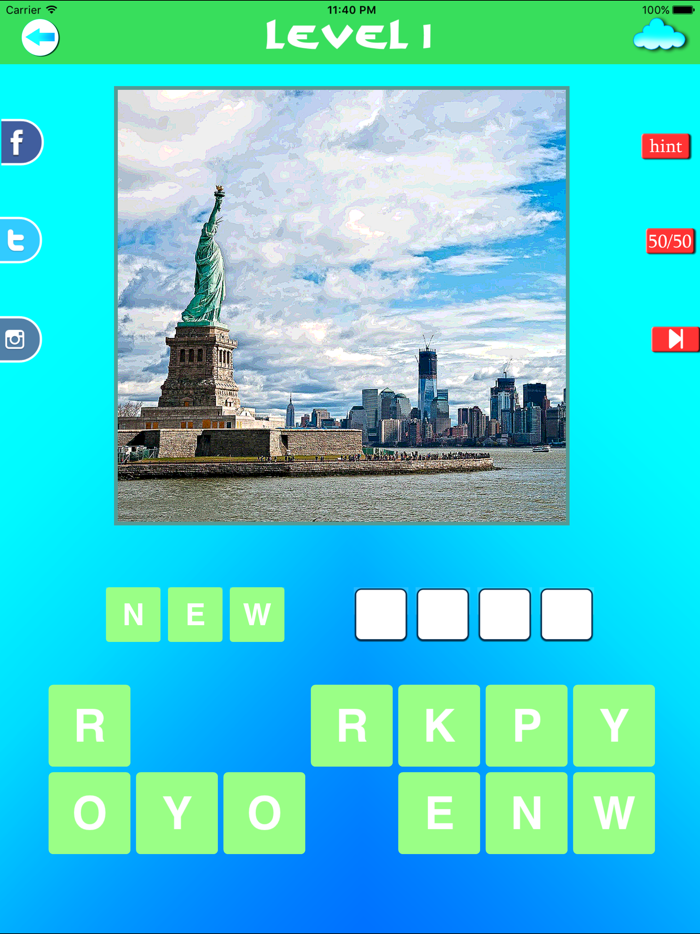 Travel Quiz - Puzzle Game