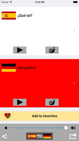 Game screenshot Spanish / German Talking Phrasebook Translator Dictionary - Multiphrasebook hack