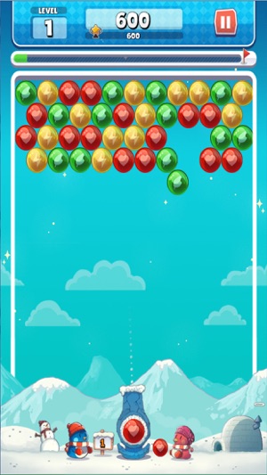 Penguins Bubble Match Puzzle