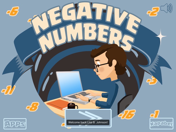 Negative numbers game - with addition, multiplication and subtraction!