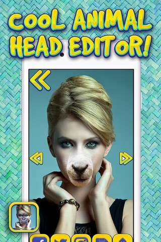 Animal Head Photo Effects – Cool Face Swap Montage Maker with Funny Stickers screenshot 2