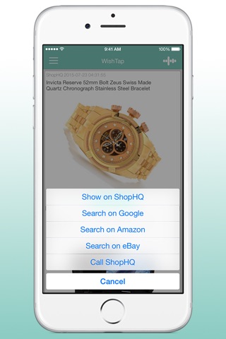 Wishtap - TV Shopping Simplified screenshot 2