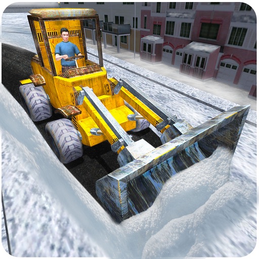 Winter Snow Plow Truck Simulator 3D – Real Excavator Crane Simulation Game iOS App