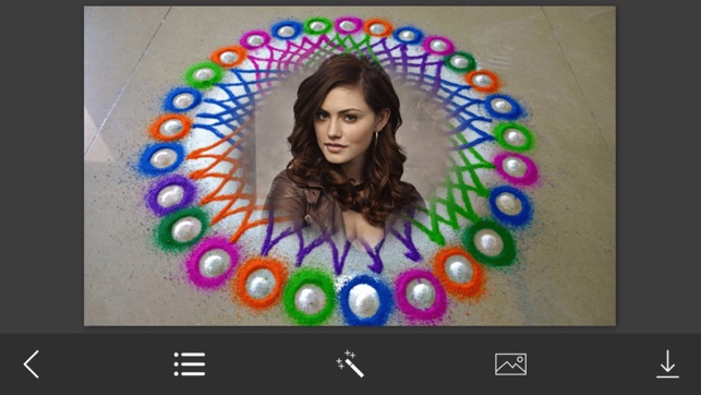 Rangoli Photo Frames - Instant Frame Maker & Photo Editor(圖2)-速報App