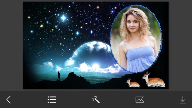 Moon Photo Frames - Instant Frame Maker & Photo Editor(圖3)-速報App