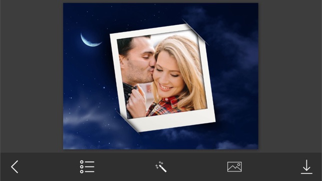 3D Night Photo Frame - Amazing Picture Frames & Photo Editor(圖1)-速報App