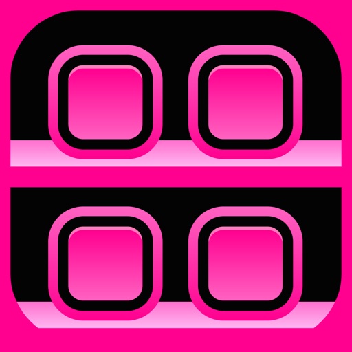 Pink Icons Screen Builder- Design Wallpapers with Custom Backgrounds, Frames, Shelves & Docks
