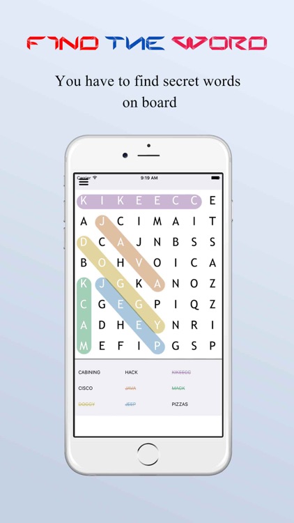 Word Swipe -Word Search Puzzle