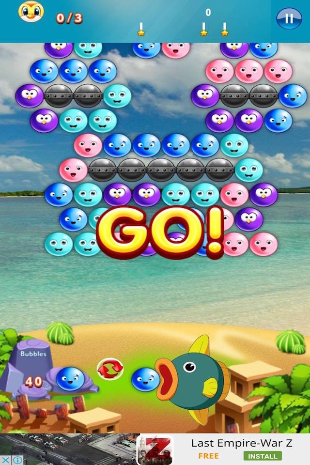 Bubbly Bubble Ocean - Hardest Game - Froggy screenshot 2