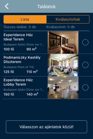 iVENT Rendezvényhelyszínek screenshot 4