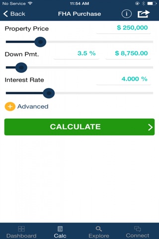 HLP Mortgage Calculator screenshot 2