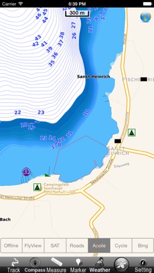 Bayern  HD - GPS Navi Karte für bootfahren angeln und segeln(圖4)-速報App