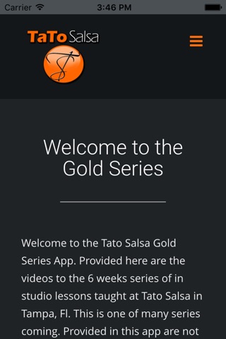 Tato Salsa Studio App screenshot 2