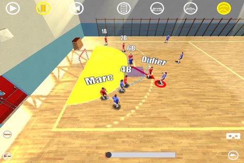 Handball 3D Tactics Library 1 screenshot 4