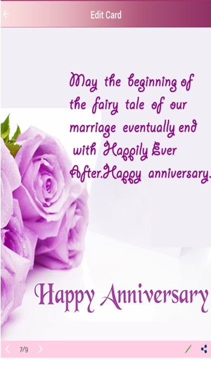  Marriage  Anniversary  Greetings  Card  by Madhuri Barochiya