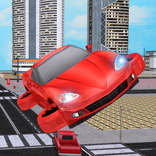 Space Car Racing Simulator Icon